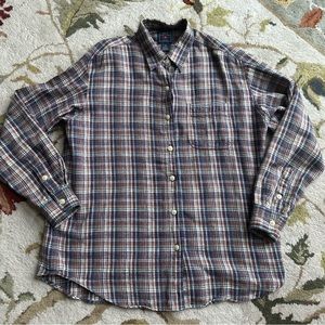 American Eagle Men’s Button Up Flannel Size Medium